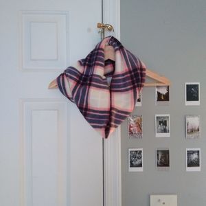 Old Navy Plaid Infinity Fleece Scarf